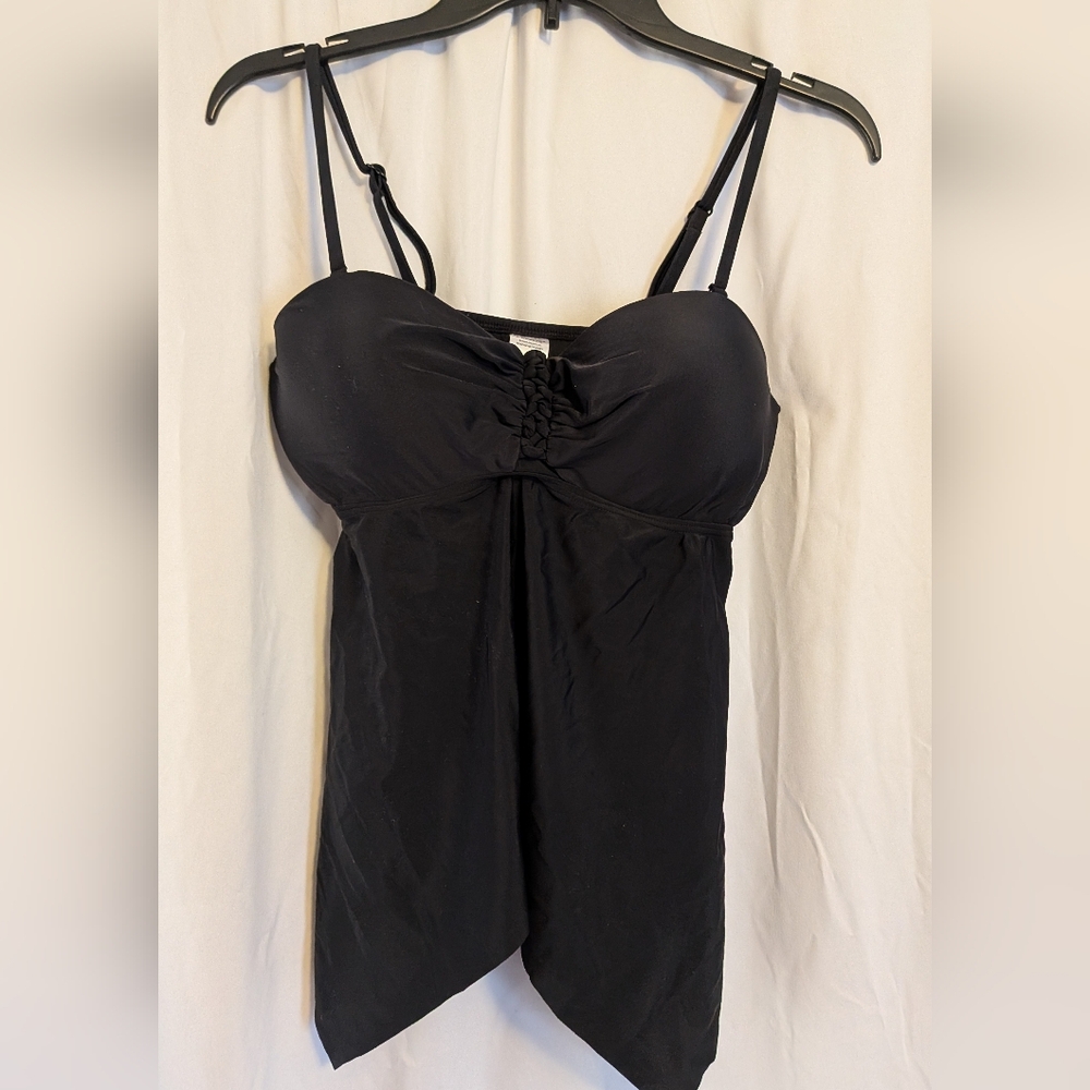 Venus NWOT Swim Black Tank Top Sz. 12